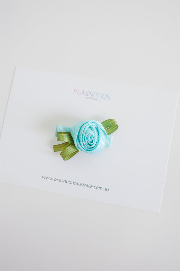 Rose Ribbon Clip