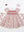 Red Floral Hand-Smocked  Dress