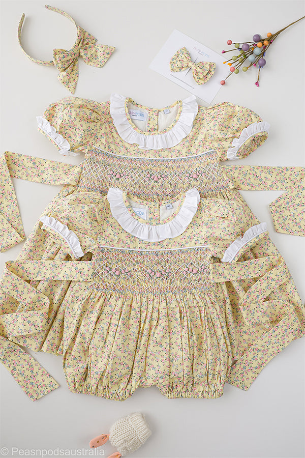 Buttercup Handsmocked Dress