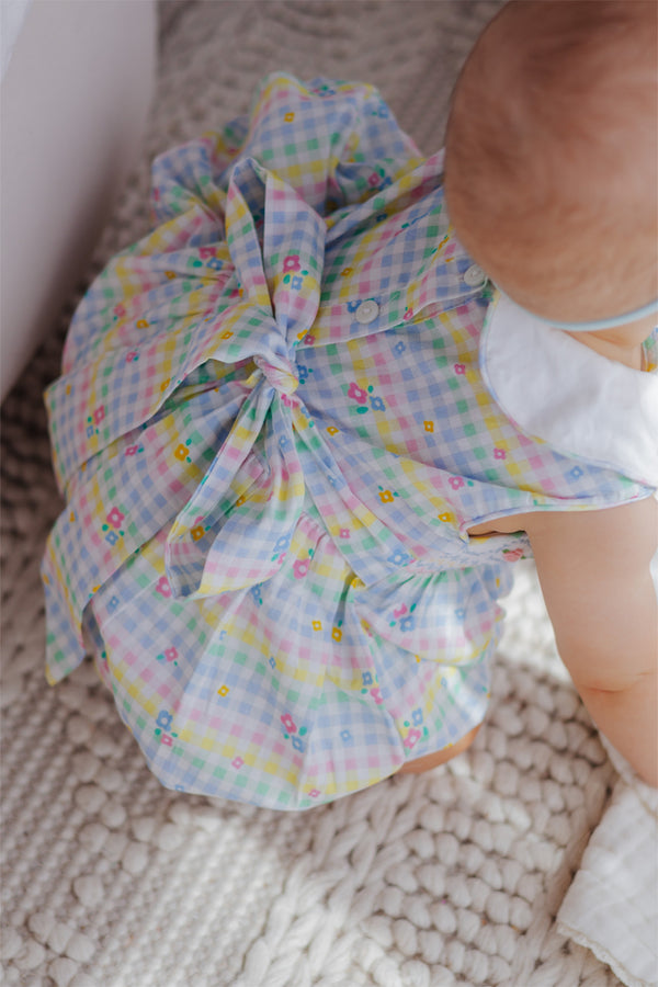 Poppy Handsmocked Romper