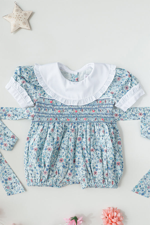 Ivy  Hand-smocked Romper