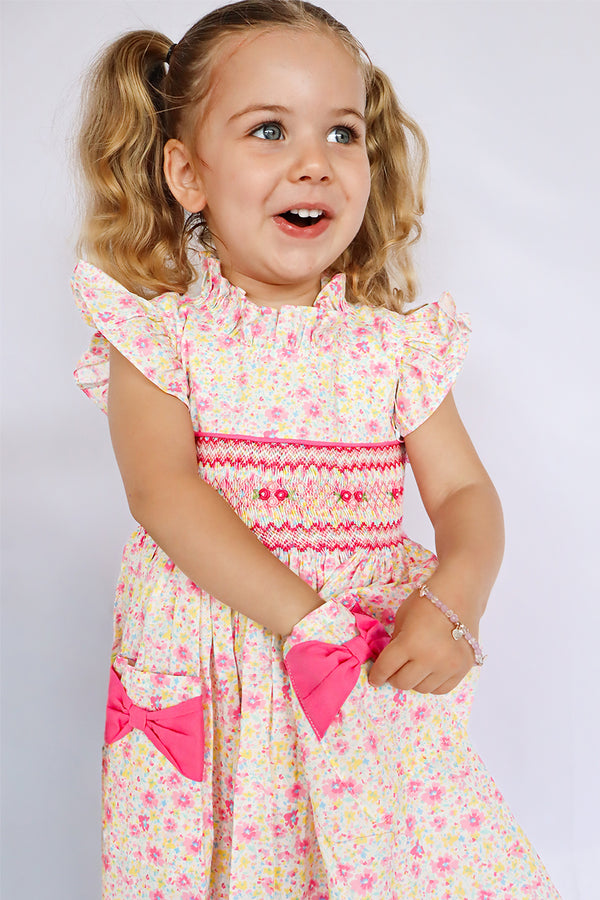 Hazel Handsmocked Dress