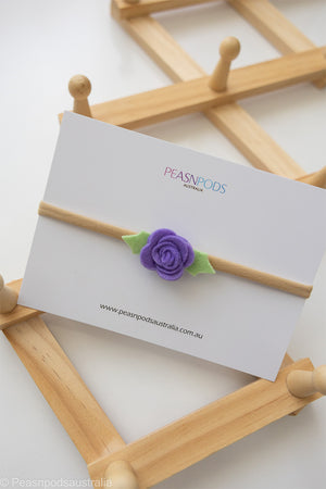Felt Rose baby Headband