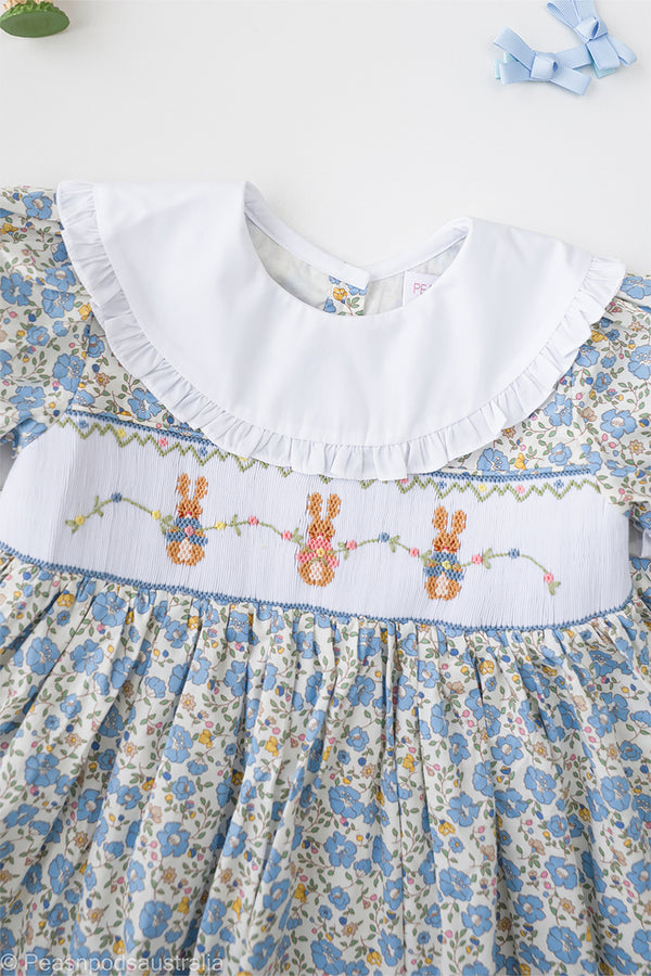 Bunny Smocked Dress