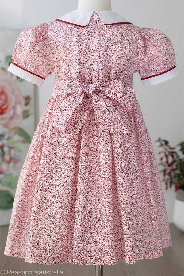 Clara Hand-Smocked Dress