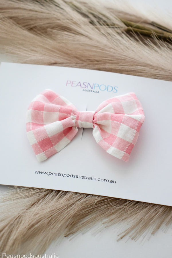 Primrose Gingham Bow